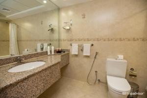 Koupelna v ubytování Grand Central Hotel