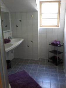 Vannituba majutusasutuses Ronalds Appartements