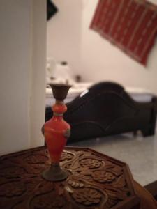 Voodi või voodid majutusasutuse Dar Tsouli toas