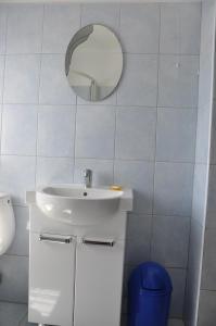 Koupelna v ubytování Dom Gościnny Soluch