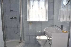Koupelna v ubytování Dom Gościnny Soluch