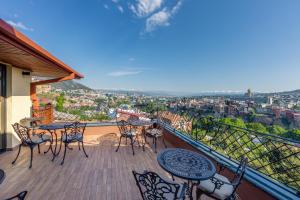Balkón nebo terasa v ubytování Sole Palace