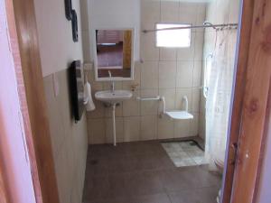 Ванная комната в Cabaña Accesible Ipua