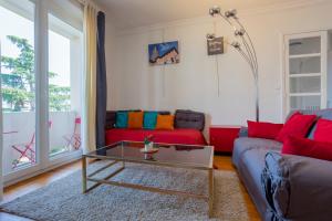 Гостиная зона в Toulouse Compans PK 3 chambres calme terrasses