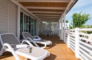 Balkon lub taras w obiekcie Camp San Antonio
