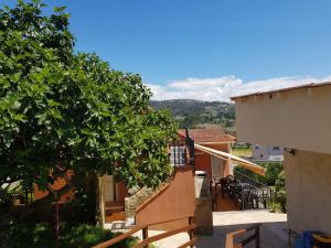 a view from the balcony of a house at O Refuxio de la Jerezana in Redondela