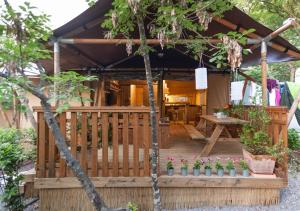 Zahrada ubytování Fisherman's glamping village