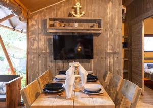 Posezení v ubytování Fisherman's glamping village