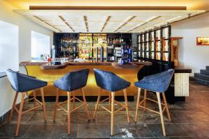 Restaurace v ubytování Hotel Goldener Adler - im Sommer Silvretta Card Premium inkludiert
