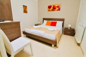 A bed or beds in a room at B&B Pietramare