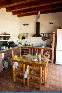 Kuchyň nebo kuchyňský kout v ubytování La Casona de la Luz