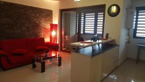 Χώρος καθιστικού στο Apartament Lenus'k +11 φωτογραφίες