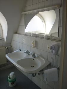 Koupelna v ubytování Avenue Hotel