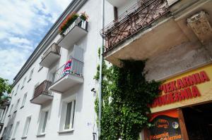 Budynek, w którym mieści się apartament