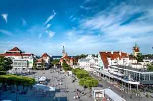 Výhľad na mesto Sopot alebo výhľad na mesto priamo z apartmánu