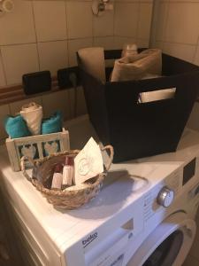 Posezení v ubytování Loft De' Riccardi