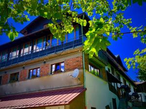 Budova, kde se bed and breakfast nachází