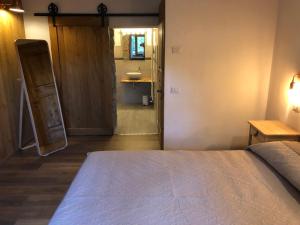 Postel nebo postele na pokoji v ubytování B&B Chalet