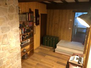 Knihovna v bed and breakfast