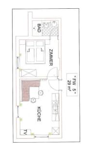 Plan piętra w obiekcie Haus Edring