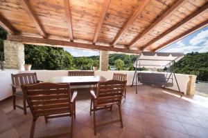 Balkón nebo terasa v ubytování Holiday Home Cosseriga