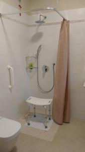 Koupelna v ubytování Agriturismo Cascina Poscallone