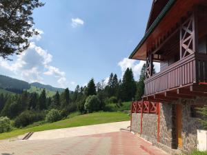 Príroda v okolí chaty v prírode