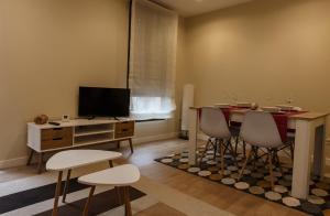 TV a/nebo společenská místnost v ubytování Acogedor Apartamento en Santander + 3 fotografie