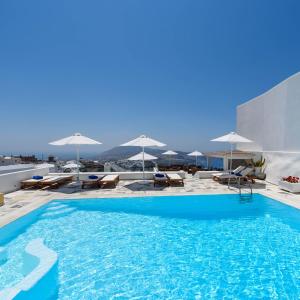 Bazén v ubytování MyBoZer Hotel Kallisto nebo v jeho okolí