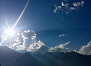 Paesaggio naturale nelle vicinanze dell'affittacamere