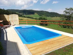 Bazén v ubytování Ferienwohnung Dürnberger nebo v jeho okolí