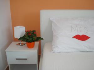 Postel nebo postele na pokoji v ubytování Apartment Premantura