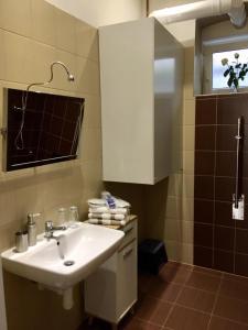 Koupelna v ubytování Apartment Vertigo