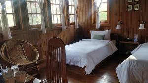 Postel nebo postele na pokoji v ubytování Hillock Villa
