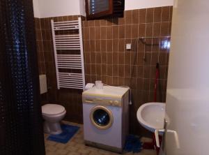 Koupelna v ubytování Apartments Placovici