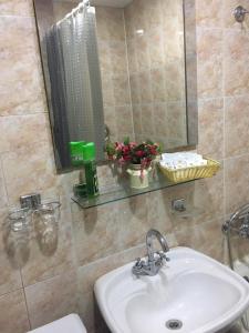 Koupelna v ubytování 3-ком. квартира в курортной зоне