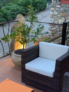 Posezení v ubytování Sa Terrazza costarei