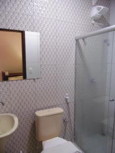 Koupelna v ubytování Pousada Barra Vento