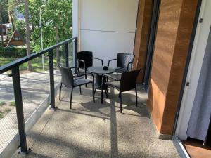 Balkon lub taras w obiekcie REZYDENCJA ZEFIR AUGUSTOW (Podlasie)