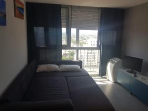 Postel nebo postele na pokoji v ubytování Apartamento Playa Ampuriabrava
