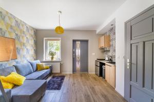 Kuchyň nebo kuchyňský kout v ubytování Willa Onyks Apartamenty