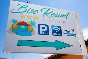 Certifikát, hodnocení, plakát nebo jiný dokument vystavený v ubytování Bise Resort