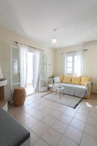 Posezení v ubytování Salty Apartments Sea View Naxos