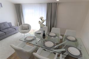 Posezení v ubytování Luxury Piano apartment