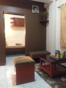 Kuchyň nebo kuchyňský kout v ubytování Las Pinas Serviced Apartment