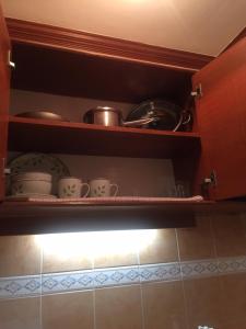 Kuchyň nebo kuchyňský kout v ubytování Las Pinas Serviced Apartment