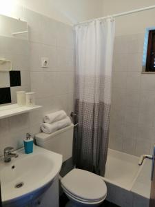 Apartments and Room Caric tesisinde bir banyo