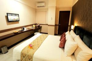 Posezení v ubytování Amarelo Hotel Solo
