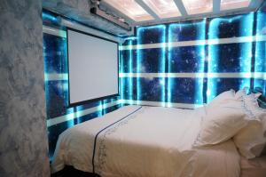 Letto o letti in una camera di Star City Hotel