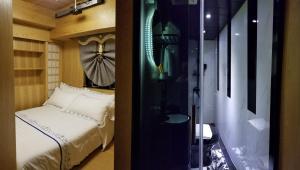 Letto o letti in una camera di Star City Hotel